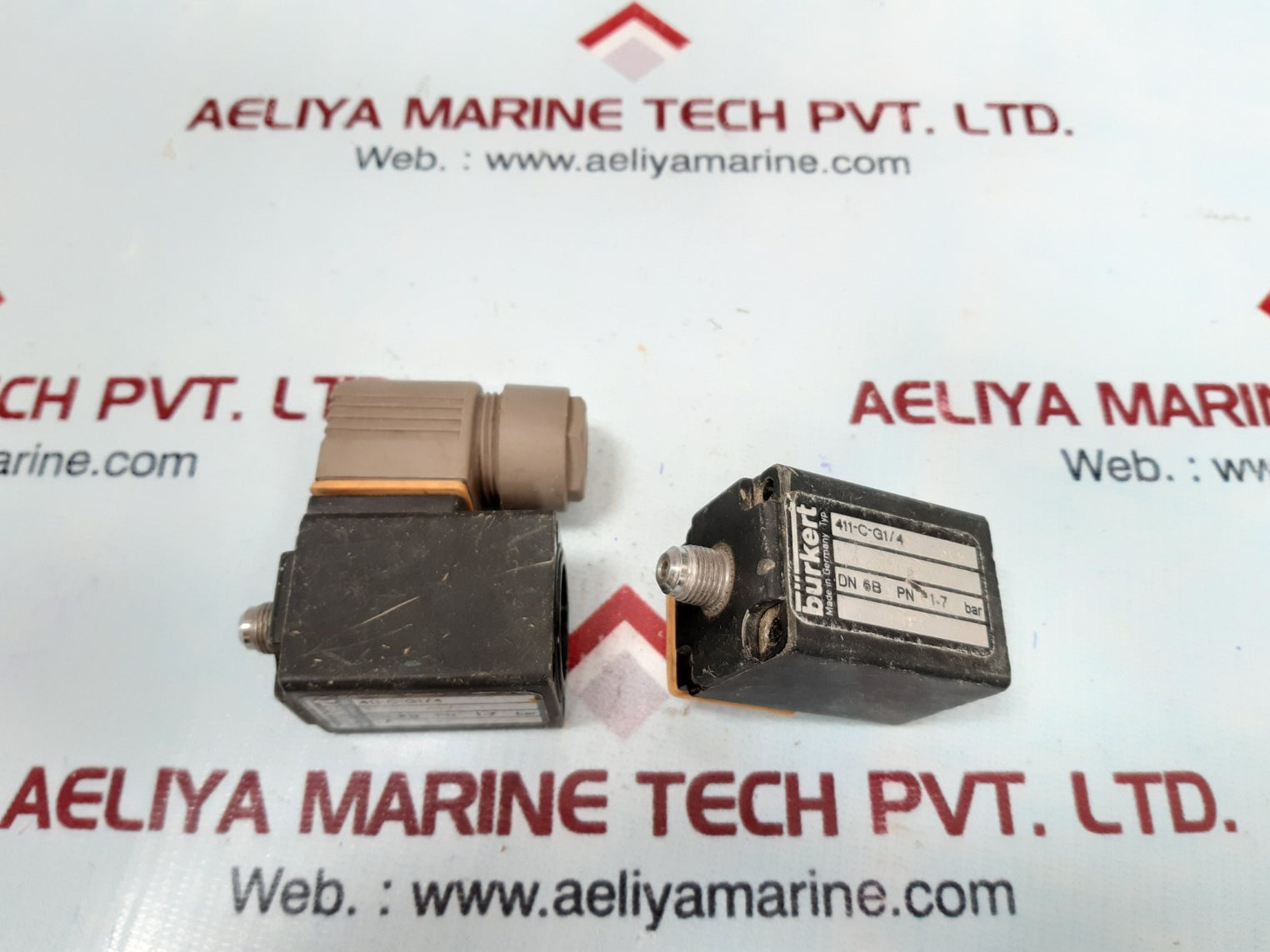 Burkert 411-c-g1/4 solenoid valve 