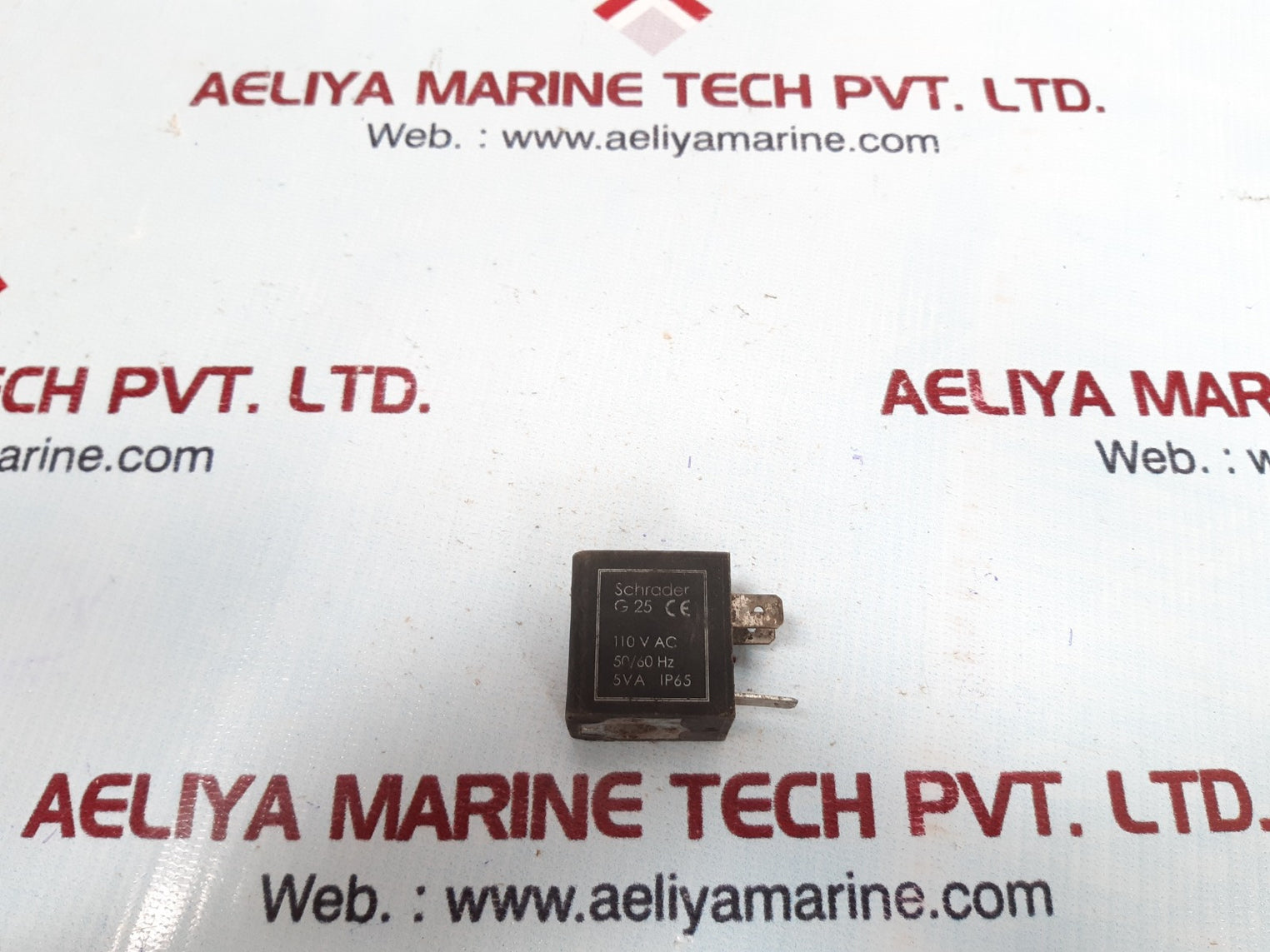 Schrader g 25 solenoid coil 110v 50/60hz