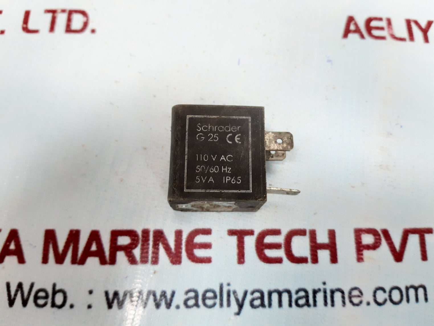 Schrader g 25 solenoid coil 110v 50/60hz