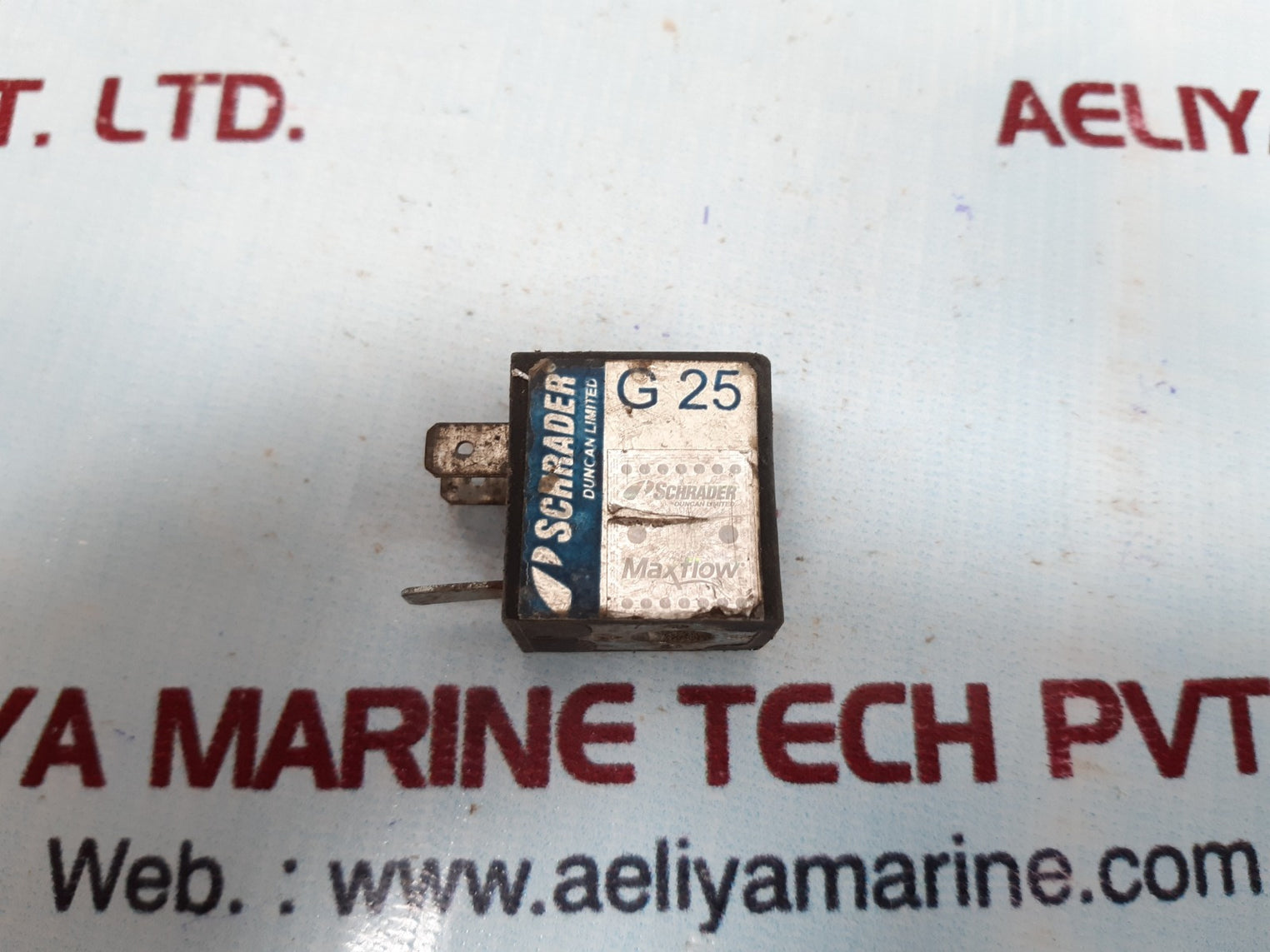 Schrader g 25 solenoid coil 110v 50/60hz