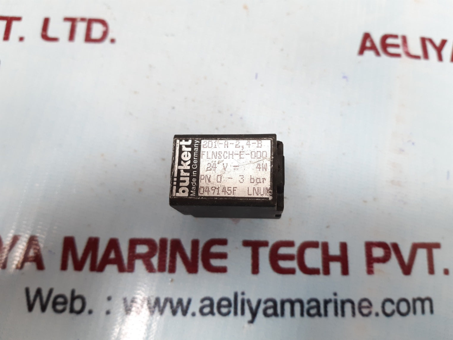 Burkert flnsch-e-000 solenoid coil 201-a-2,4-b