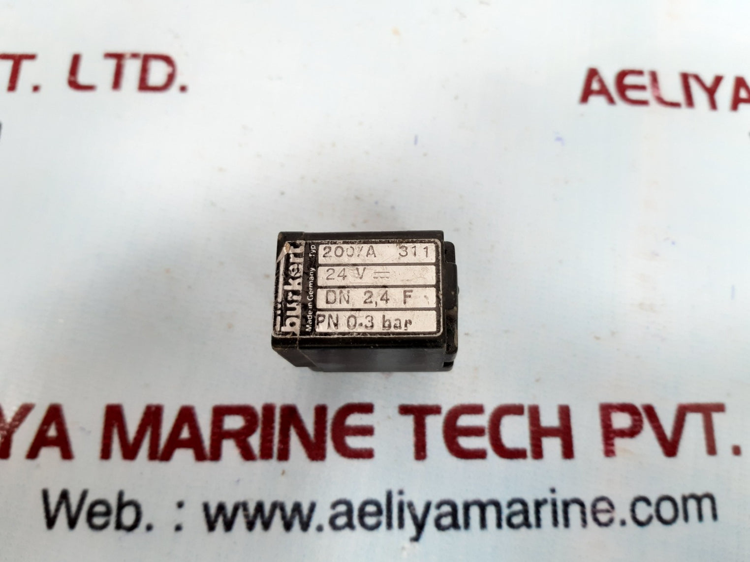 Burkert 200/a 311 solenoid valve coil