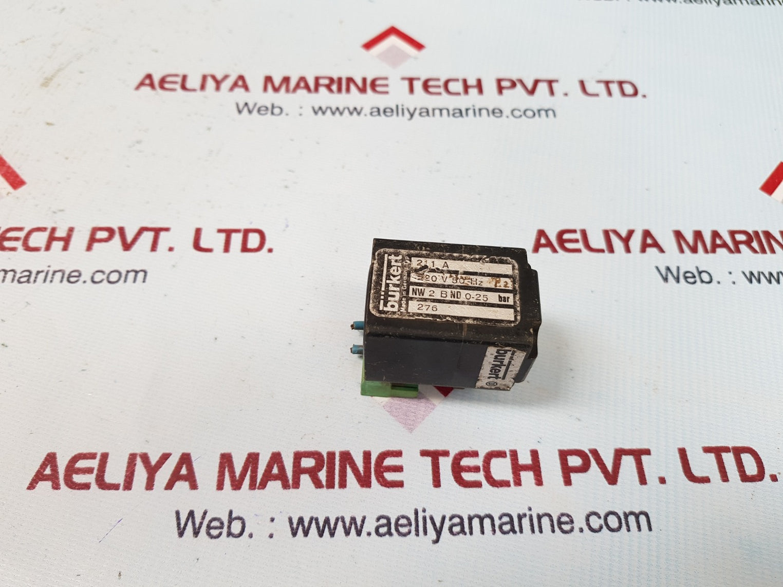 Burkert 211 a solenoid valvae 220v 50hz 