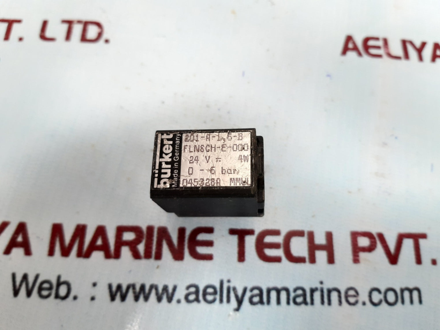 Burkert 045328a solenoid coil 24v 4w