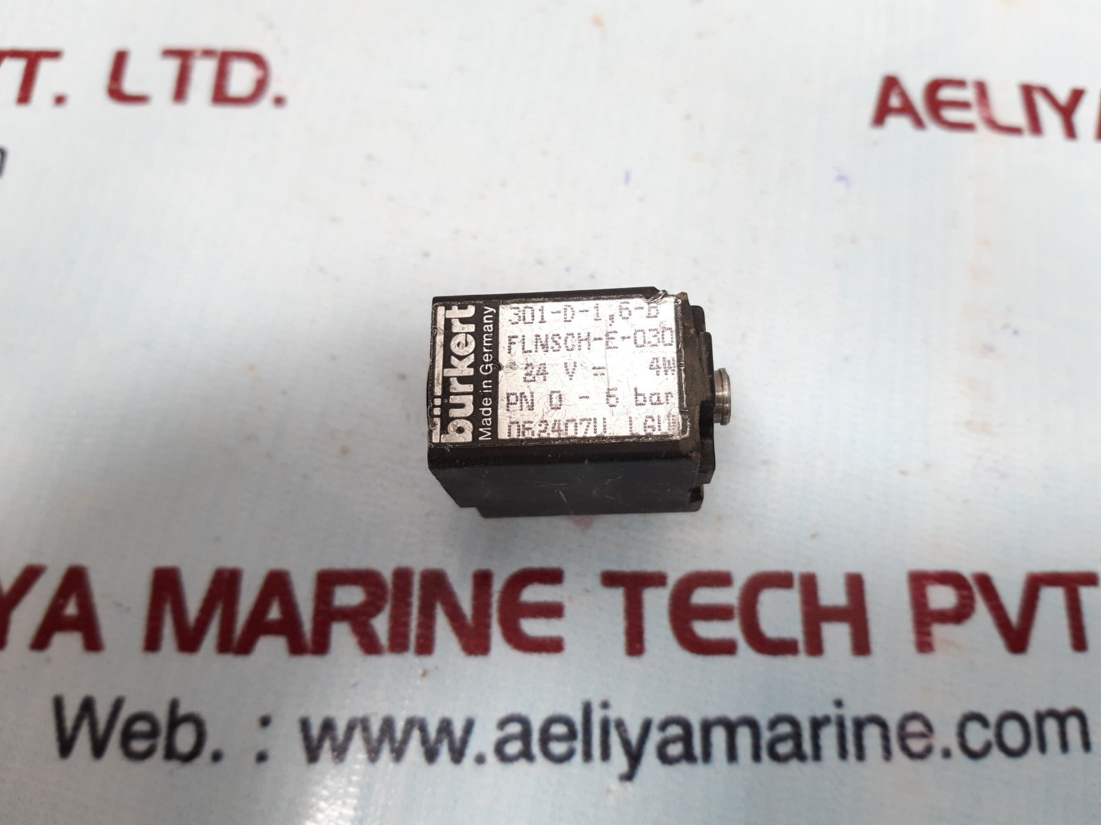 Burkert 301-d-1,6-b solenoid valve