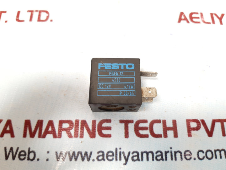 Festo msfg-12 solenoid coil 12v dc