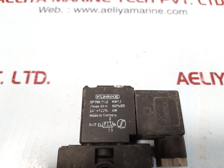 Kuhnke sp766.0132 nw1,2 solenoid valve