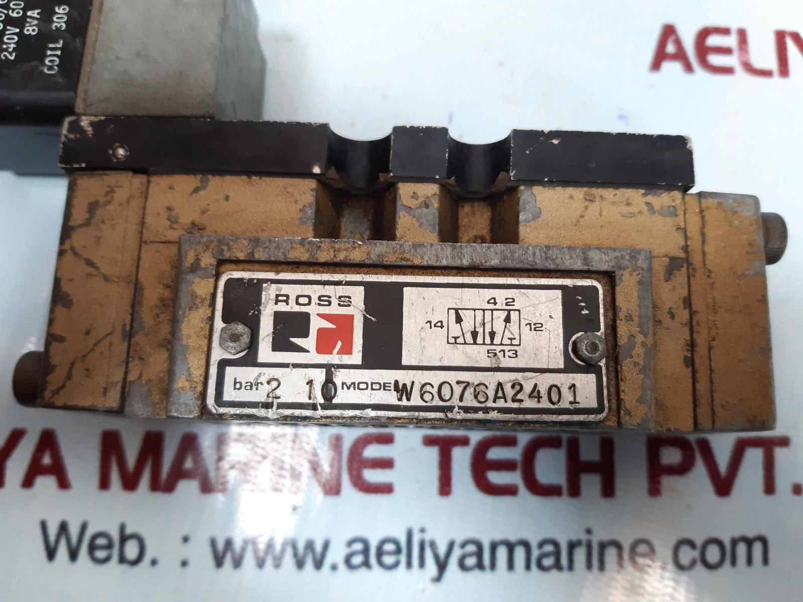 Ross w6076a2401 solenoid valve