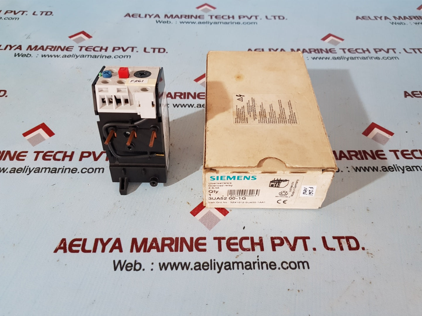 Siemens 3ua52 00-1g 4-6,3a overload relay