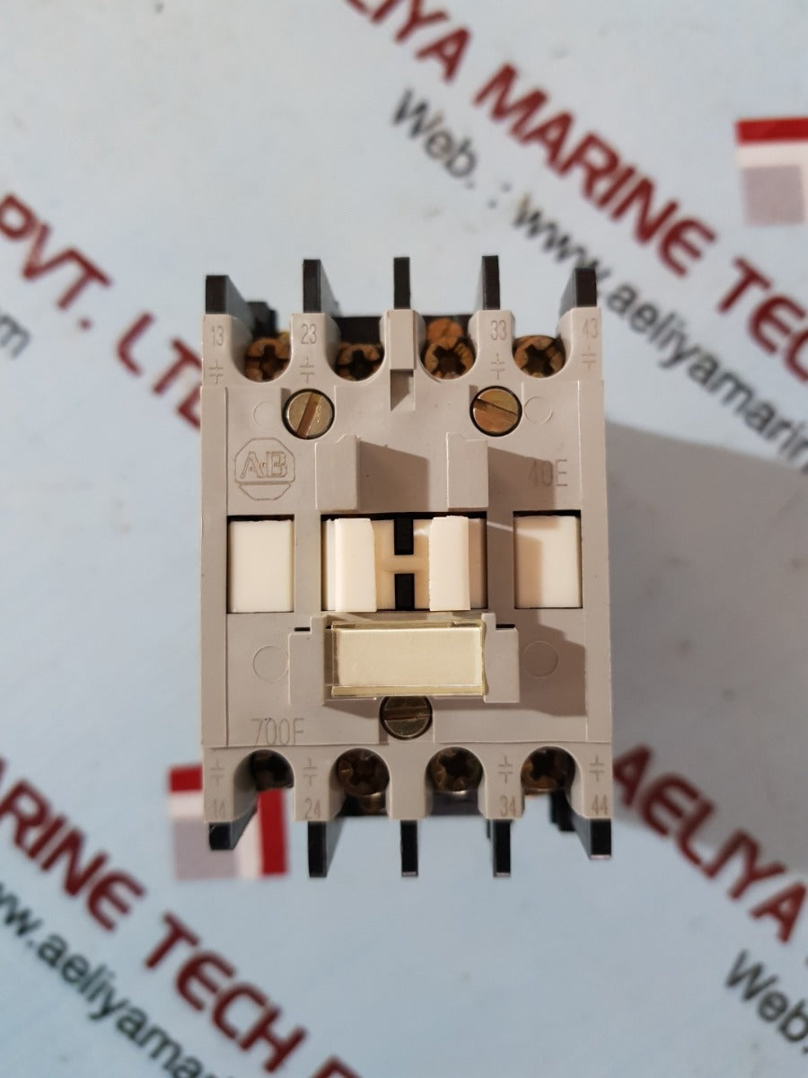 Allen-bradley 700-f400A1 Control Relay 120V-60Hz
