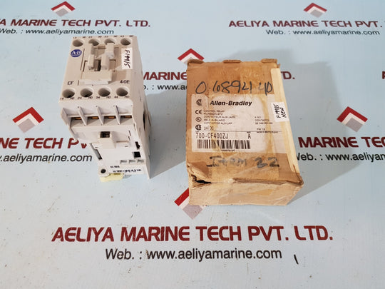 Allen-bradley 700-cf400zj control relay ser.A