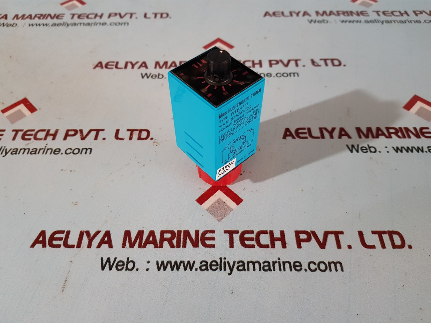 Idec rte-p11 electronic timer 24vdc/dc