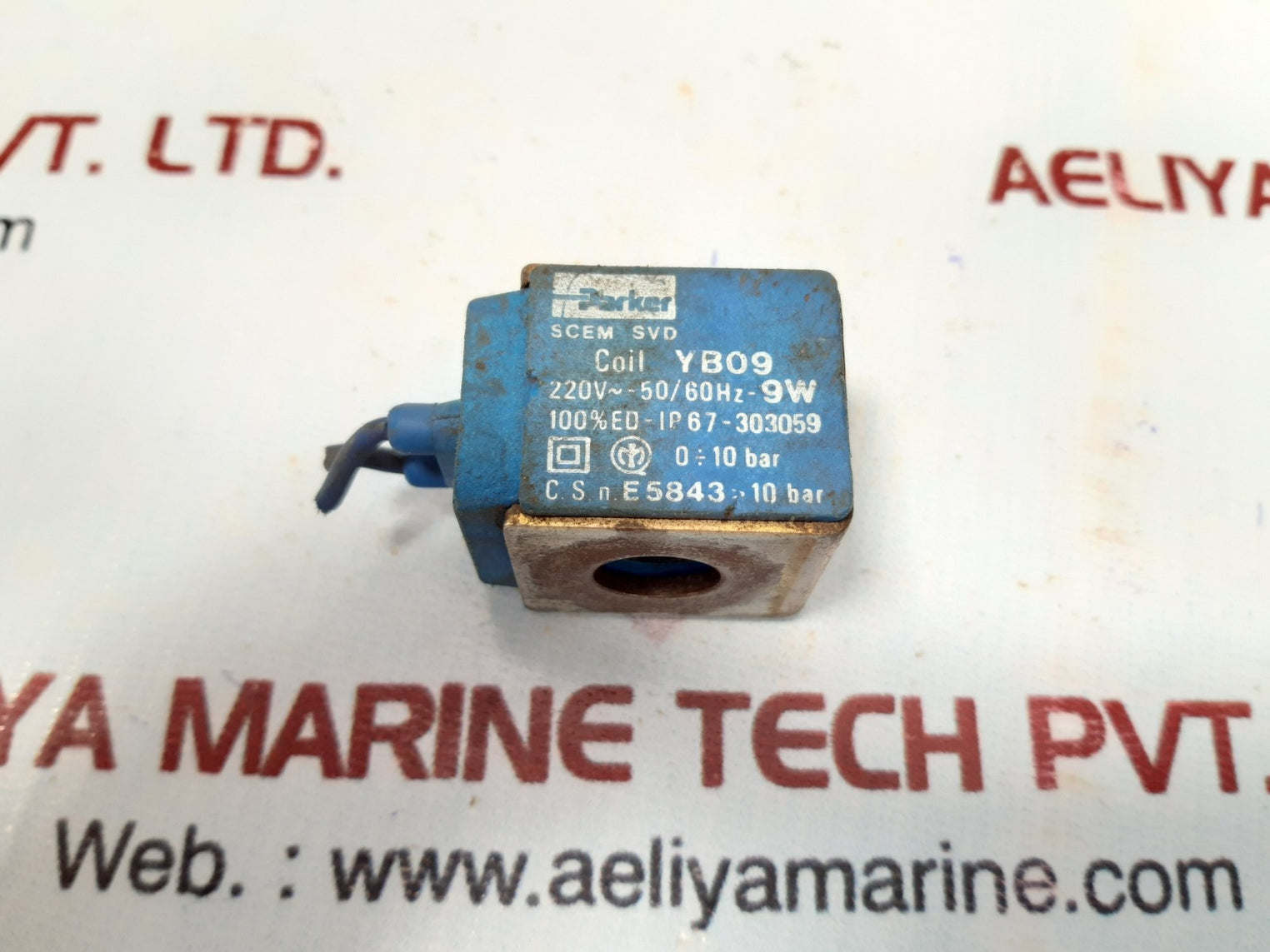 Parker scem svd solenoid coil yb09