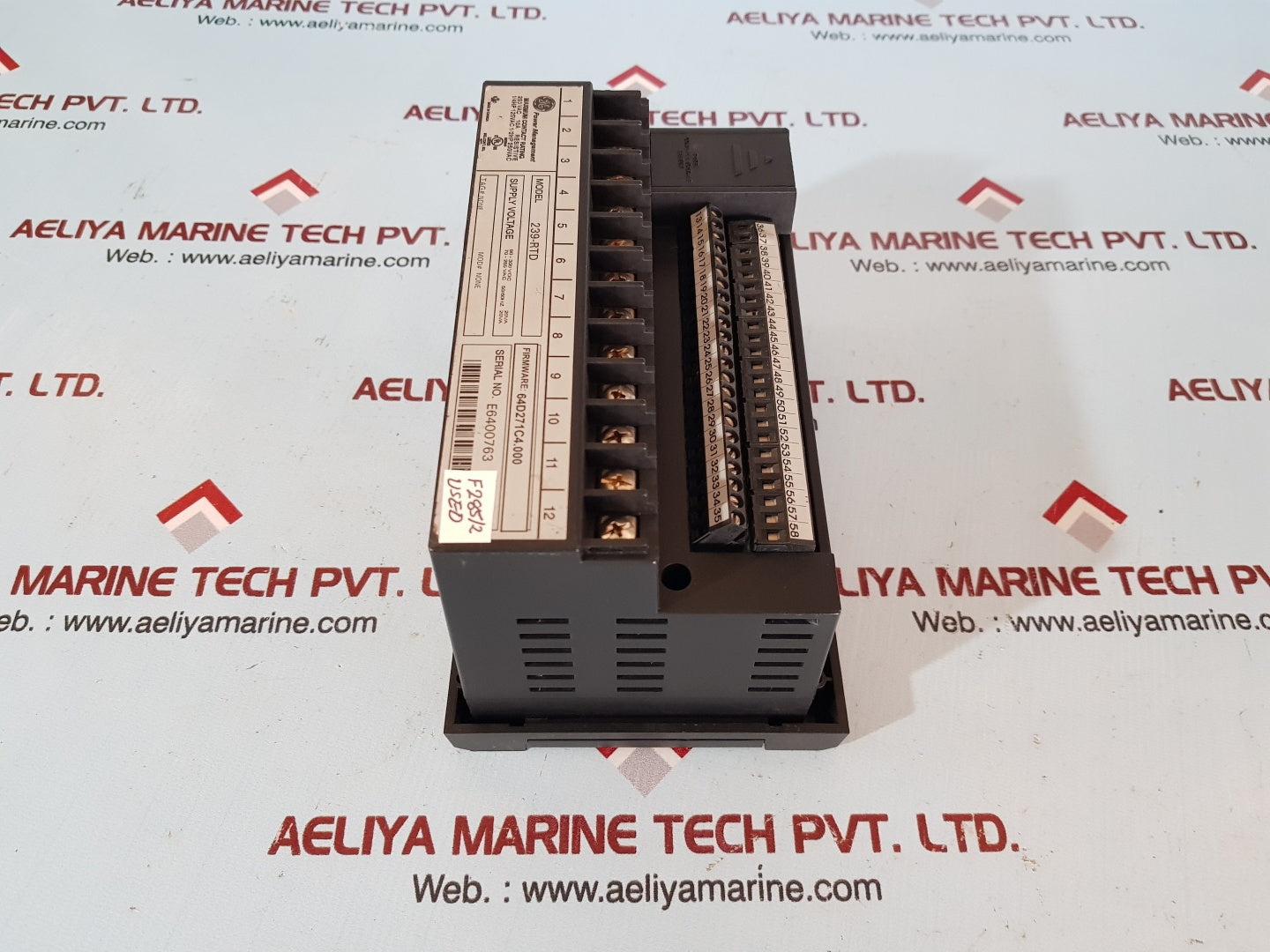 Ge multin 239-rtd motor protection relay