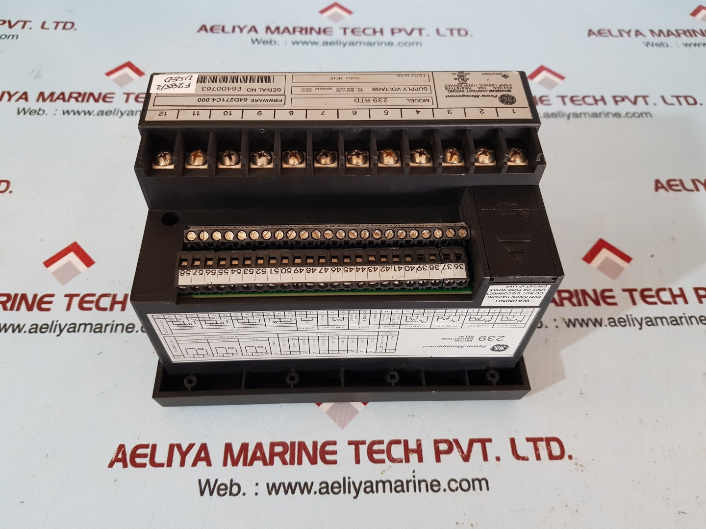 Ge multin 239-rtd motor protection relay