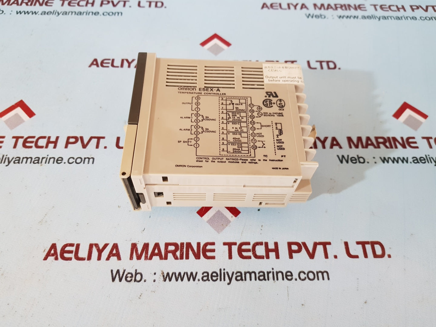 Omron e5ex-a temperature controller