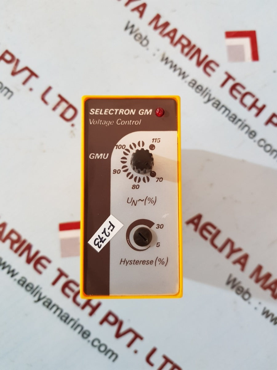 Selectron gmu 3 voltage controller – Aeliya Marine Tech
