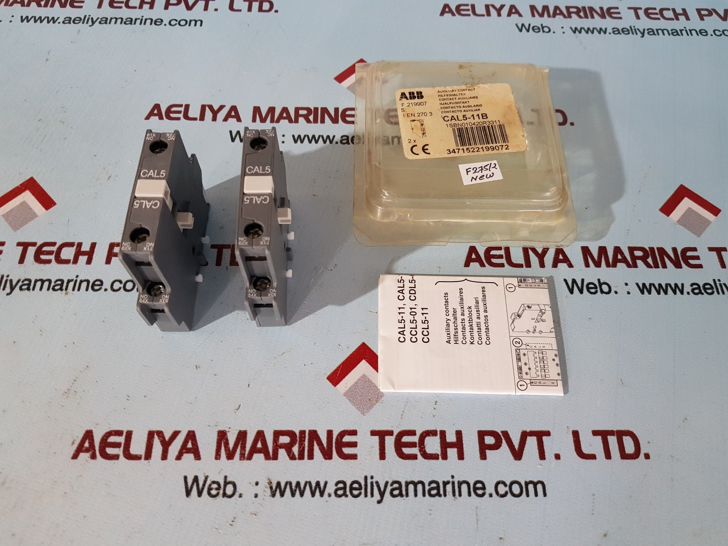 Abb cal5-11b auxiliary contact