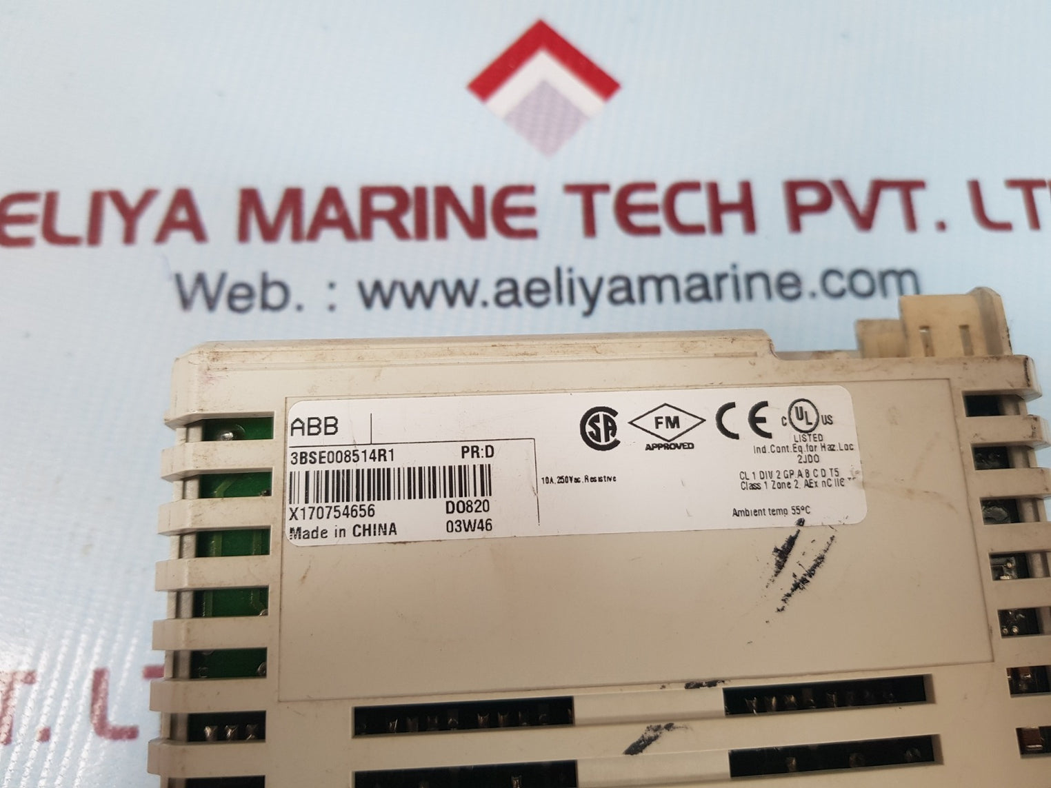 Abb d0820 3bse008514r1 digital output relay pr:d