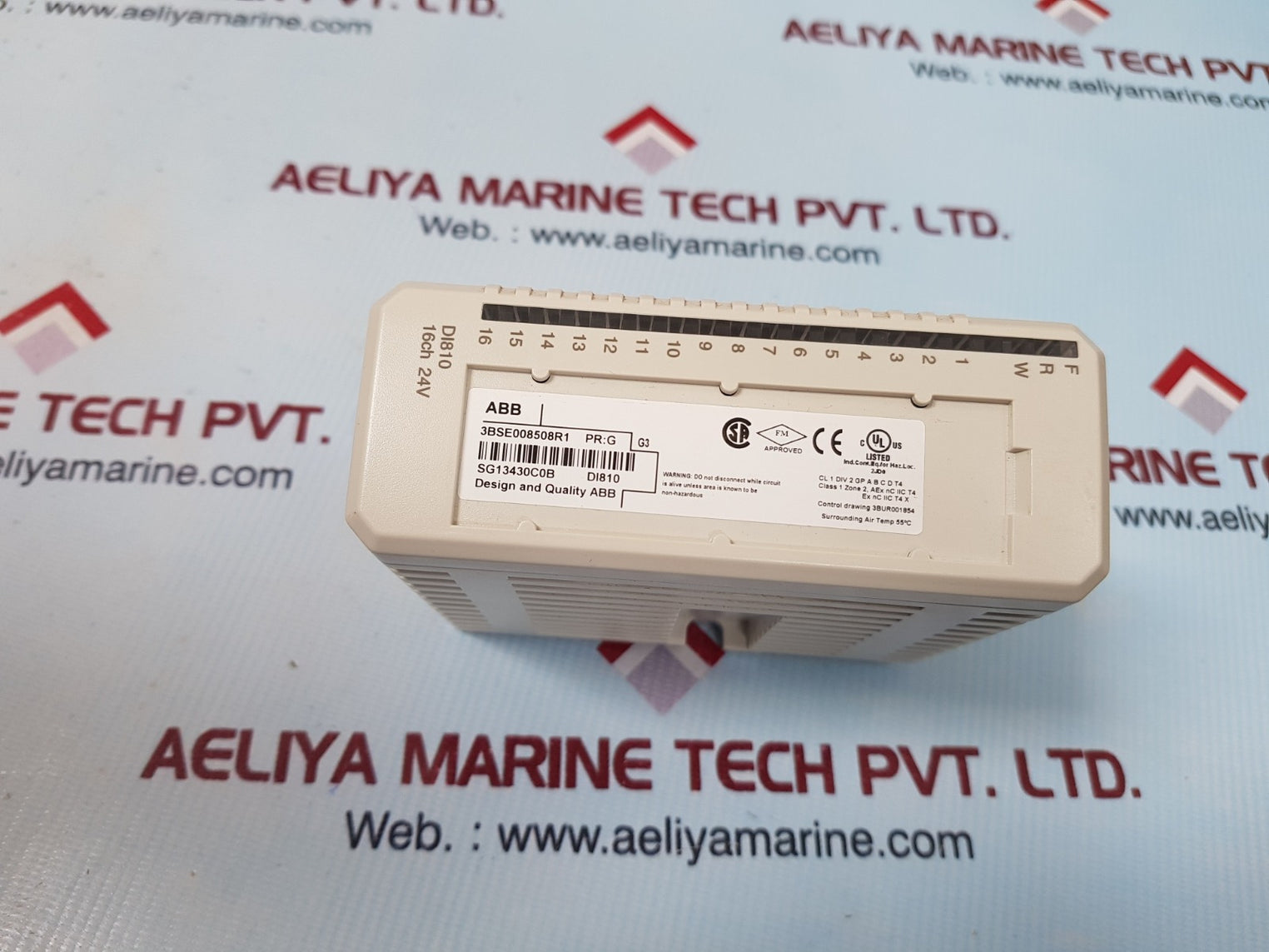 Abb di810 3bse008508r1 digital input module pr : g