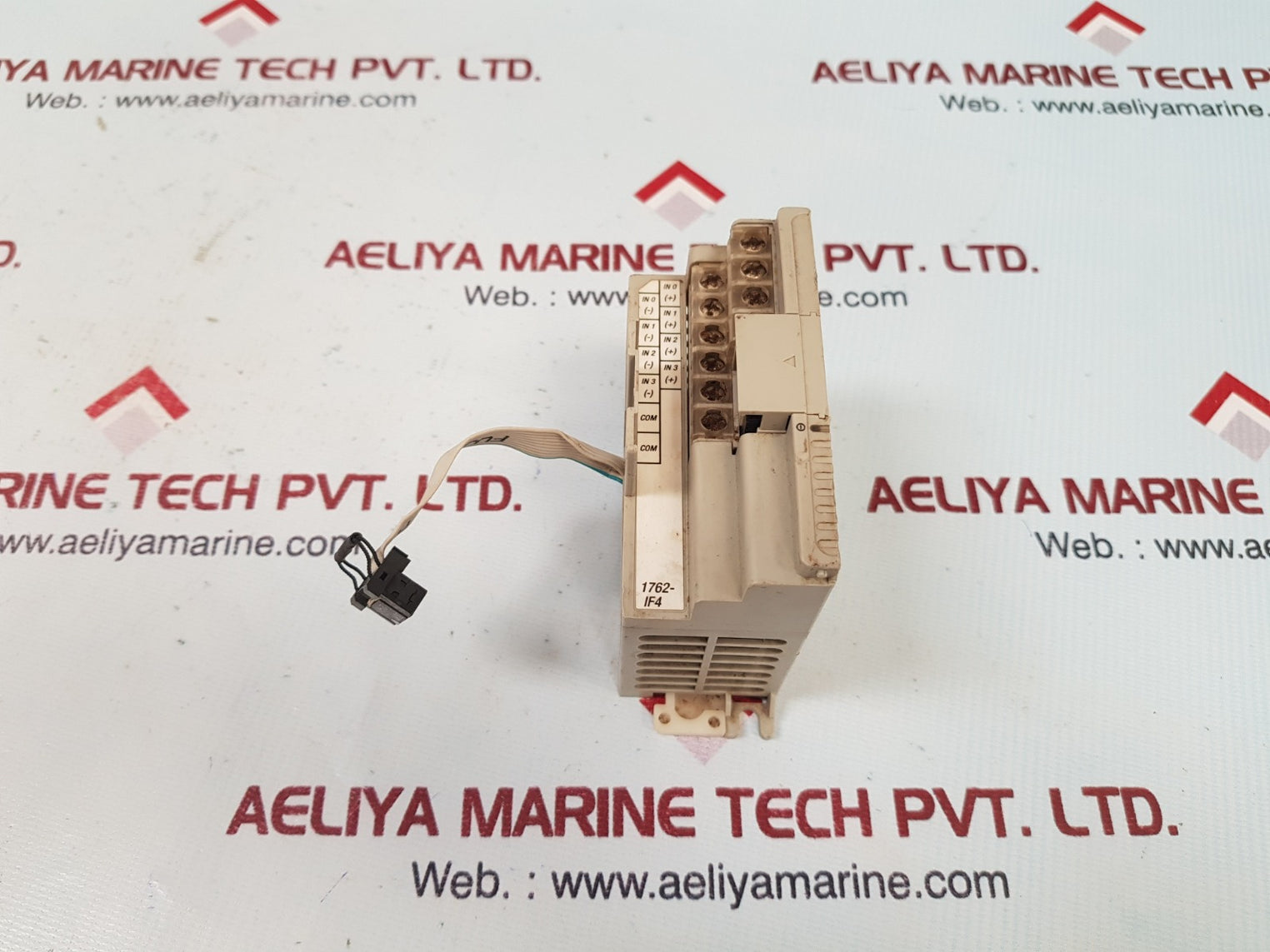 Allen-bradley 1762-if4 micrologix 1200 4 ch analog input module ser:A rev:A