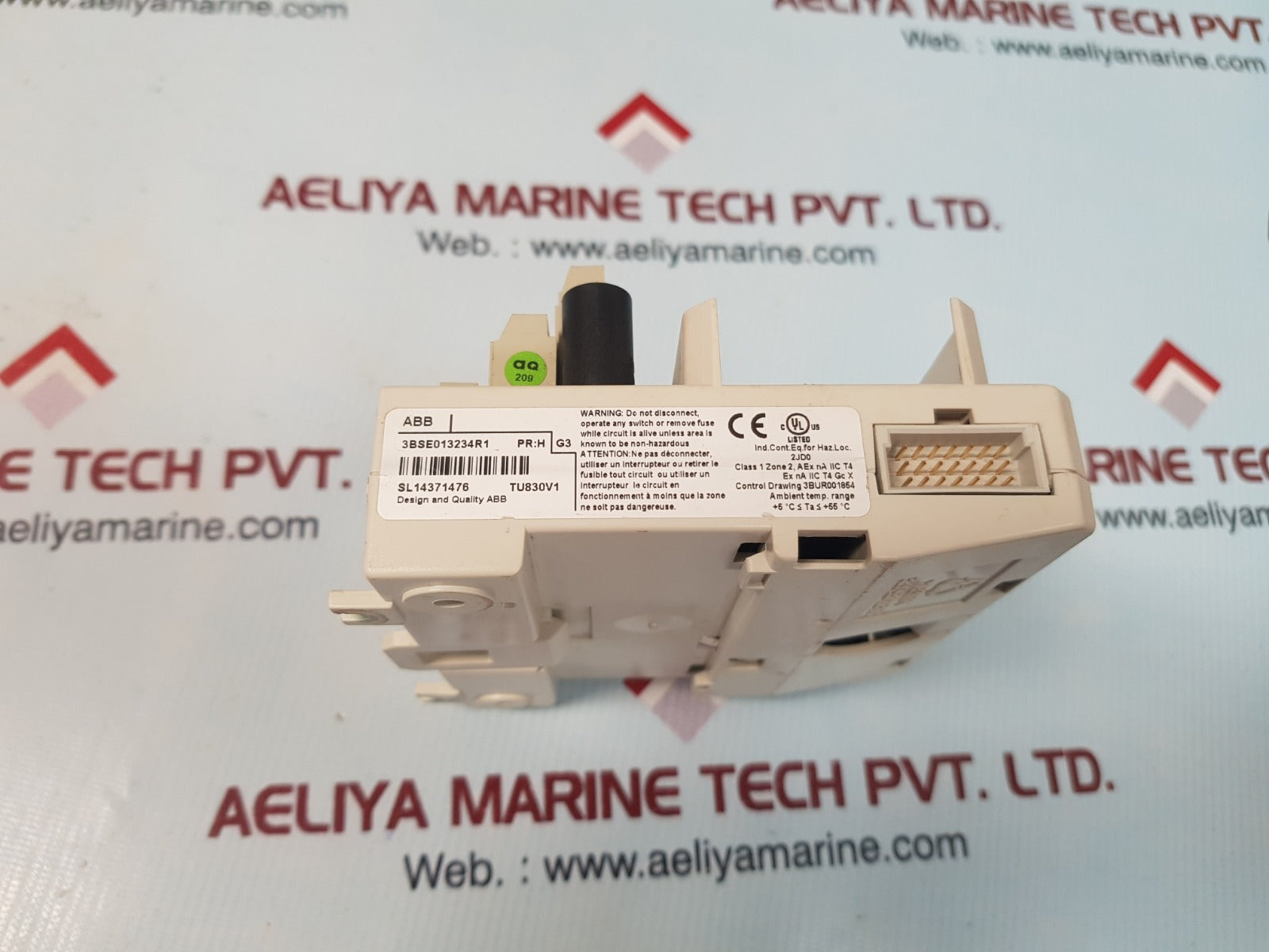 Abb Tu830V1 Extended Module Termination Unit Base 3Bse013234R1 Pr: H