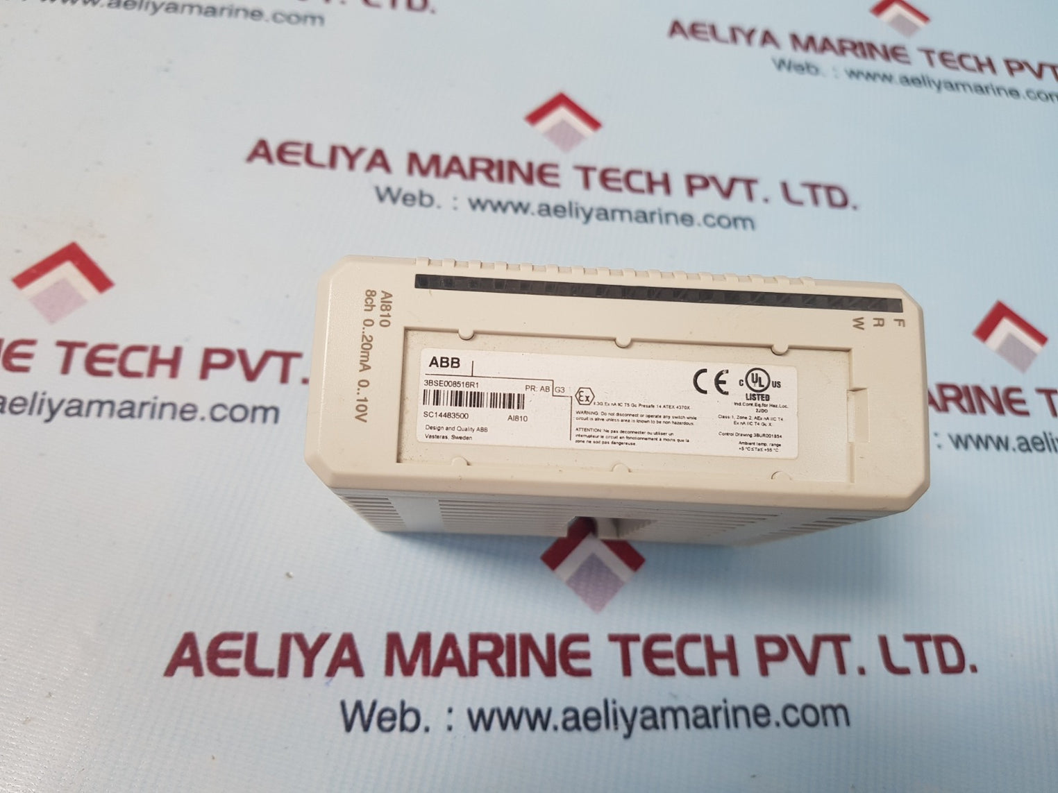 Abb ai810 3bse008516r1 analog input module pr: ab