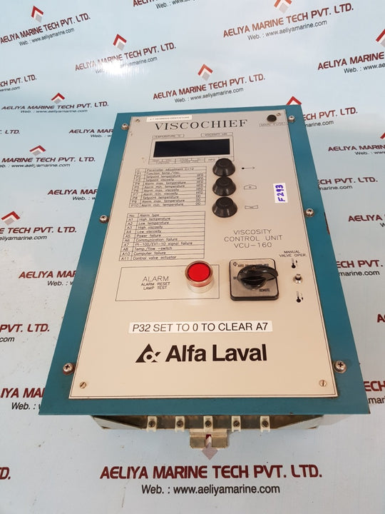 Alfa laval vcu-160 viscosity control unit