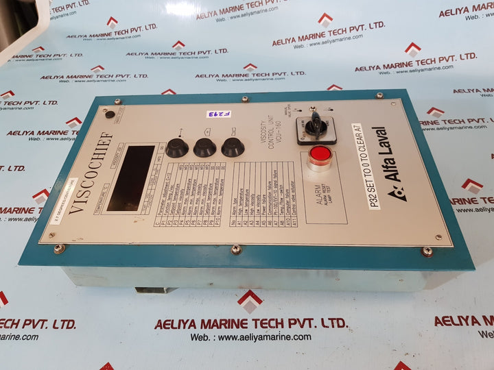Alfa laval vcu-160 viscosity control unit