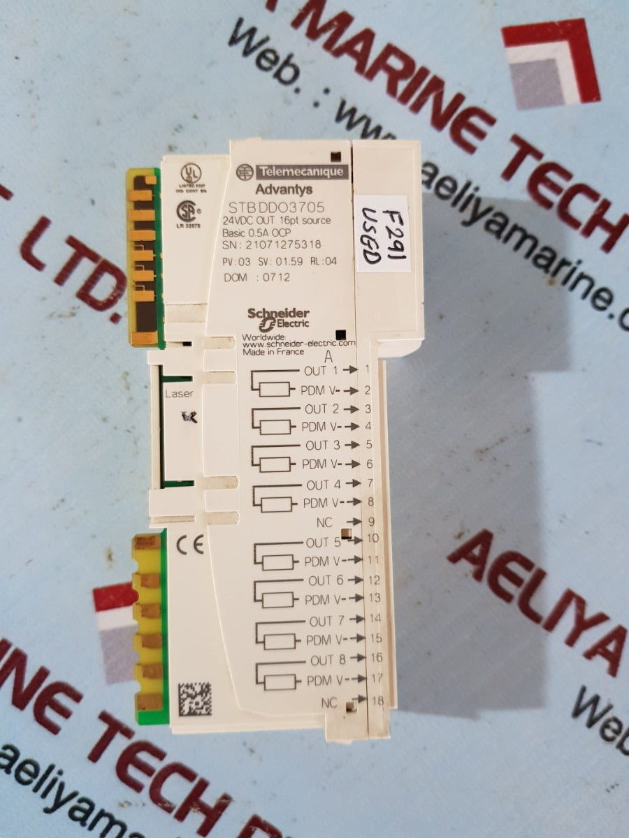 Telemecanique stbddo3705 basic digital output module