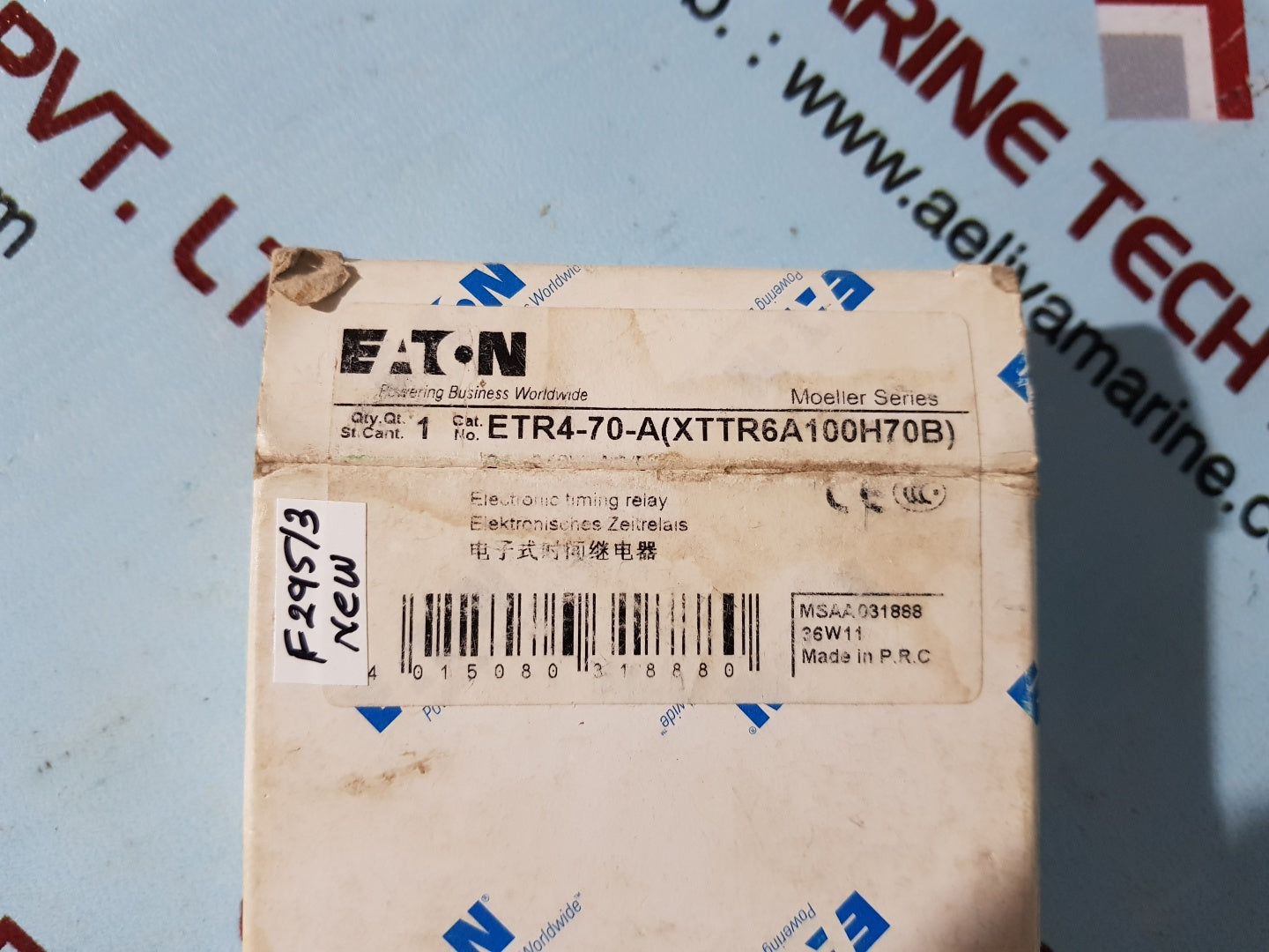 Eaton moeller etr4-70-a timing relay