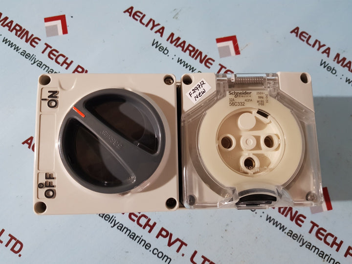 Schneider electric s56c332 switch socket