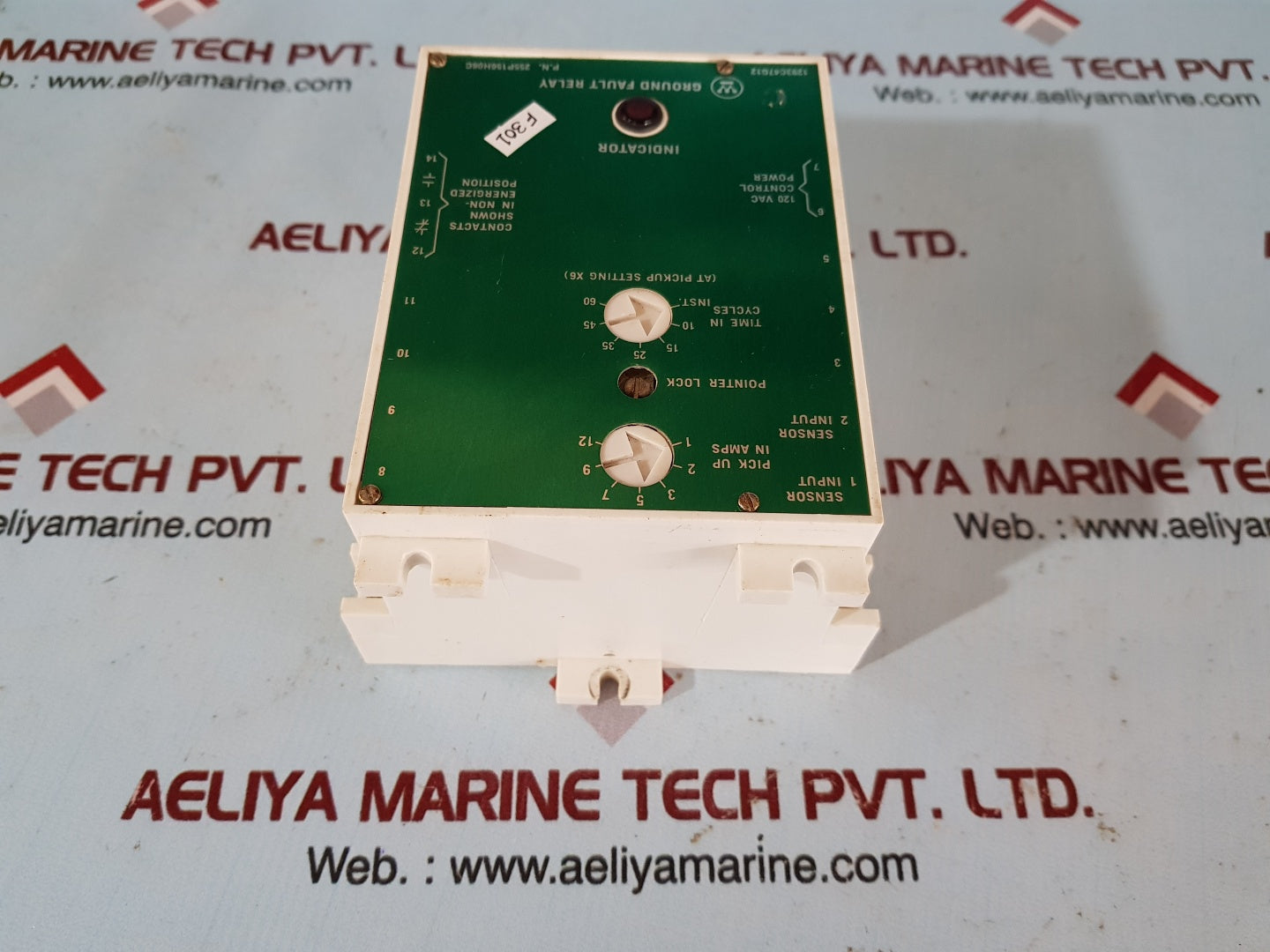 Westinghouse 1293C47G12 Ground Fault Relay 120Vac-125Amps