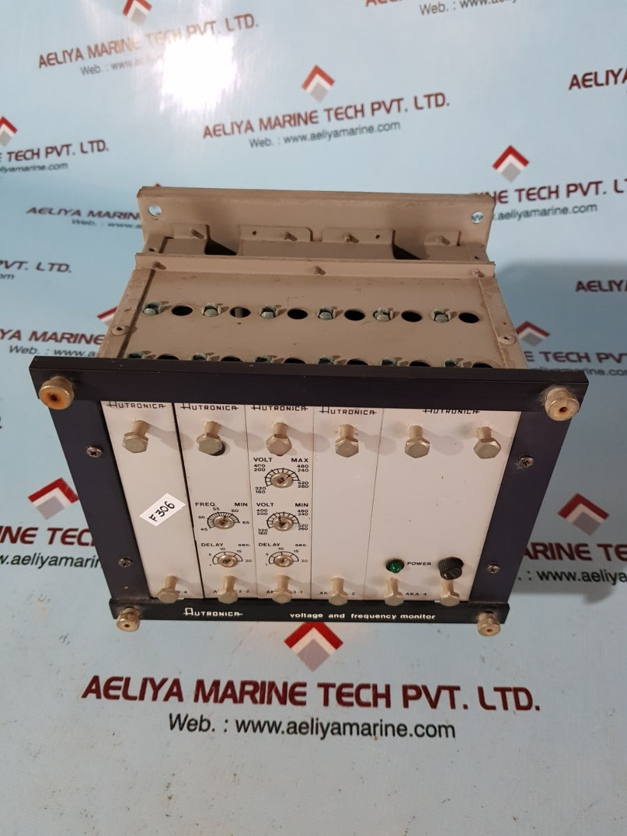 Autronica ak-31/1 voltage and frequency monitor
