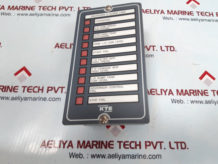 Kt electric ktms-20-10 alarm panel