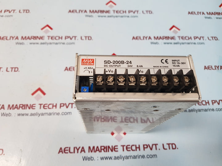 Mean well sd-200b-24 dc-dc converter