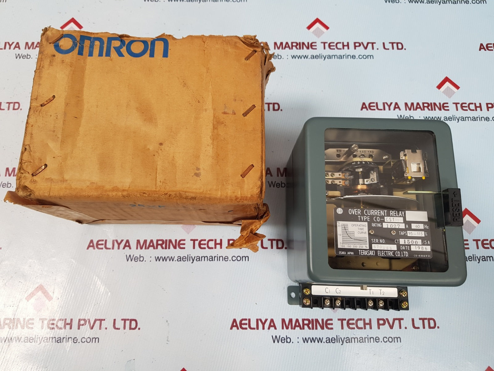 Terasaki electric co-cst 11 over current relay