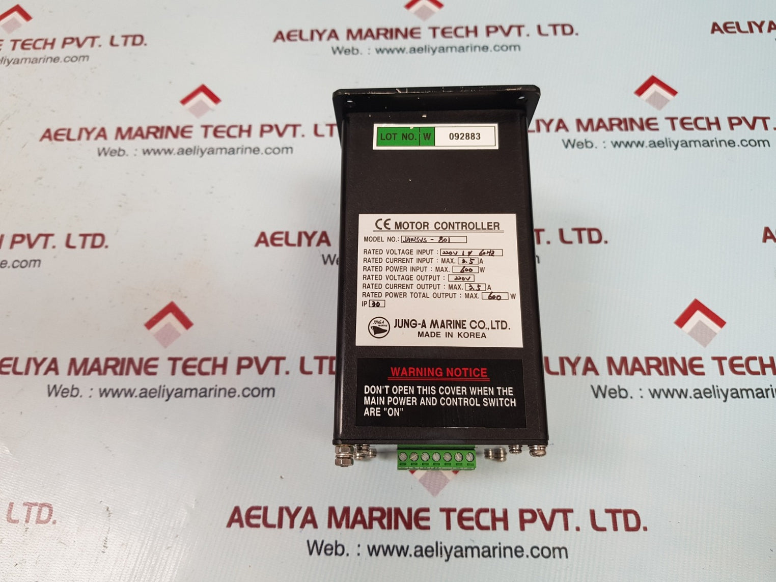 Jung-a marine jawsvs-801 wiper control