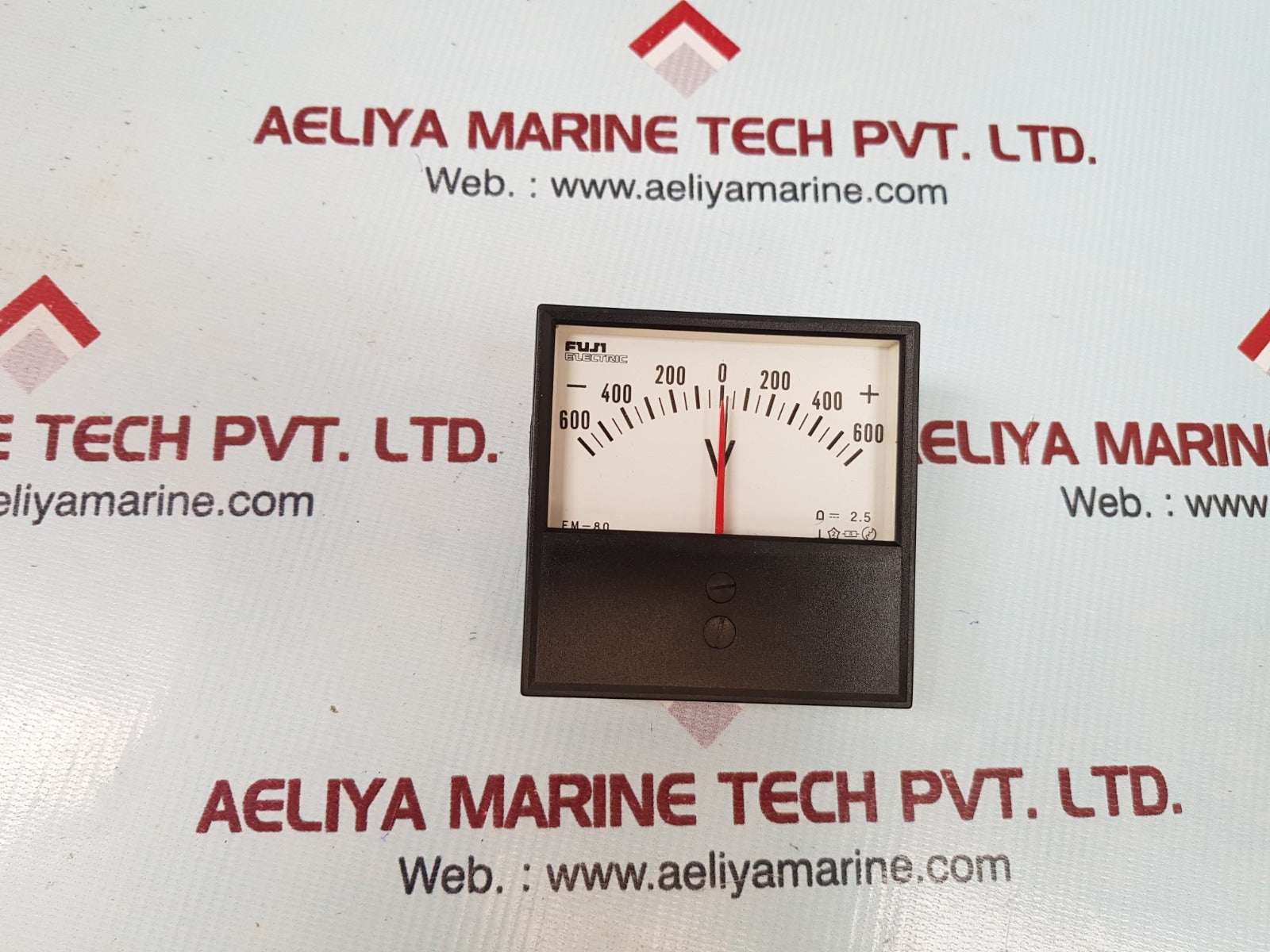 Fuji fm-80 dc voltmeter with fuji r-2 resistor