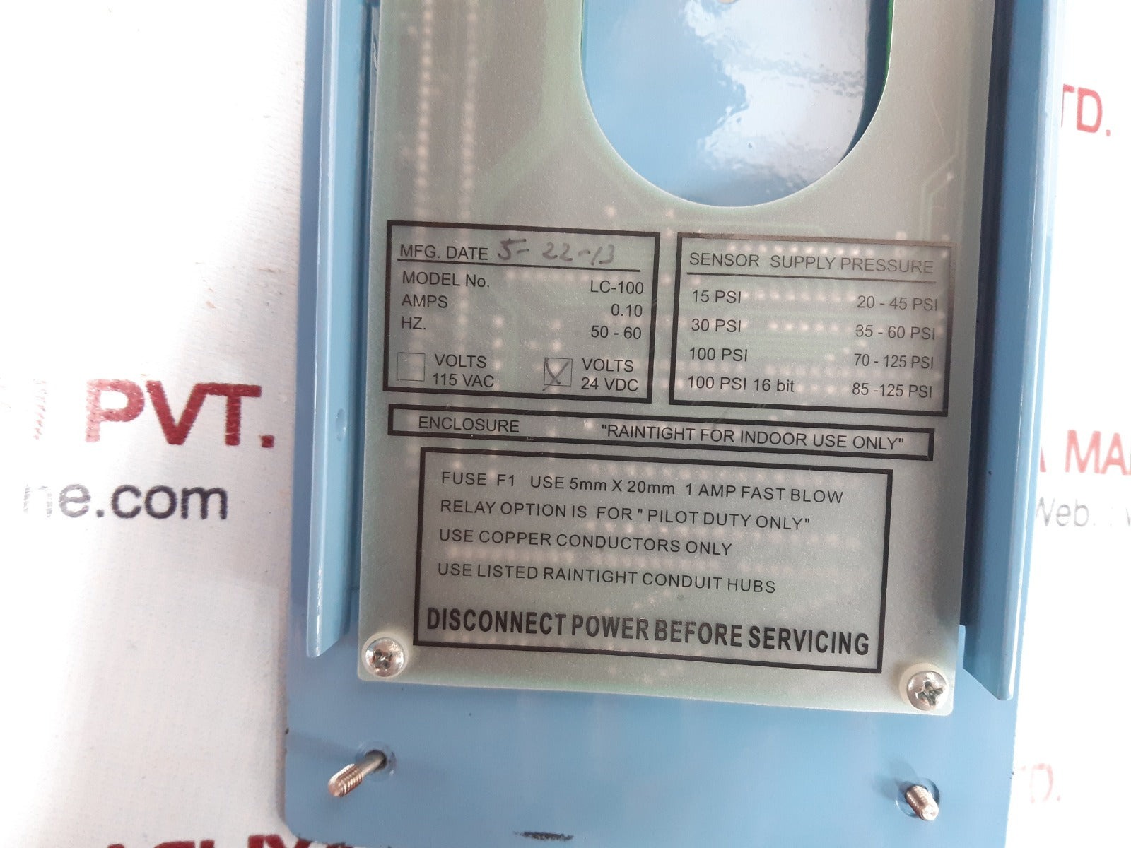 Tms lc-100 liquid level computer