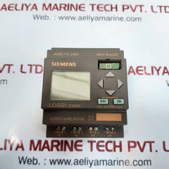 Siemens logo 230rc 6ed1 052-1fb00-0ba6 logic module 