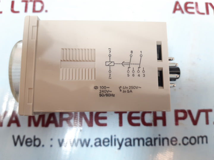 Omron h3cr-a8el time relay 100 to 240vac