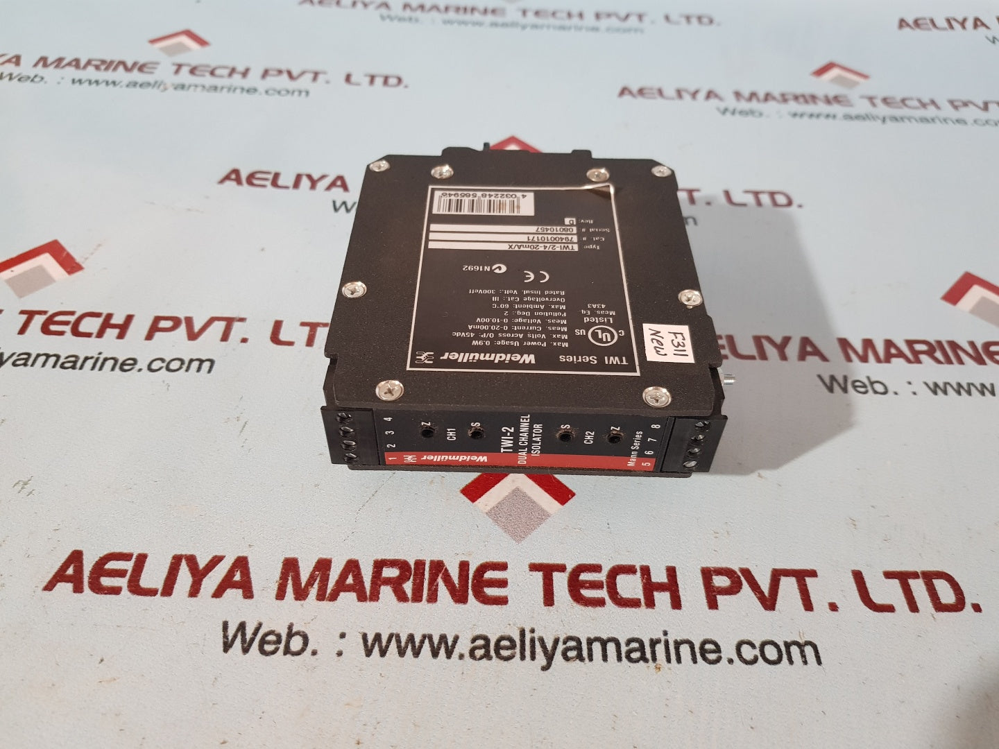 Weidmuller twi-2 dual chanel isolator twi-2/4-20ma/x