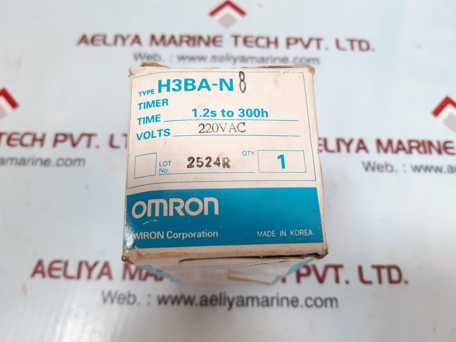 Omron h3ba-n8 timer 220vac 50/60hz 