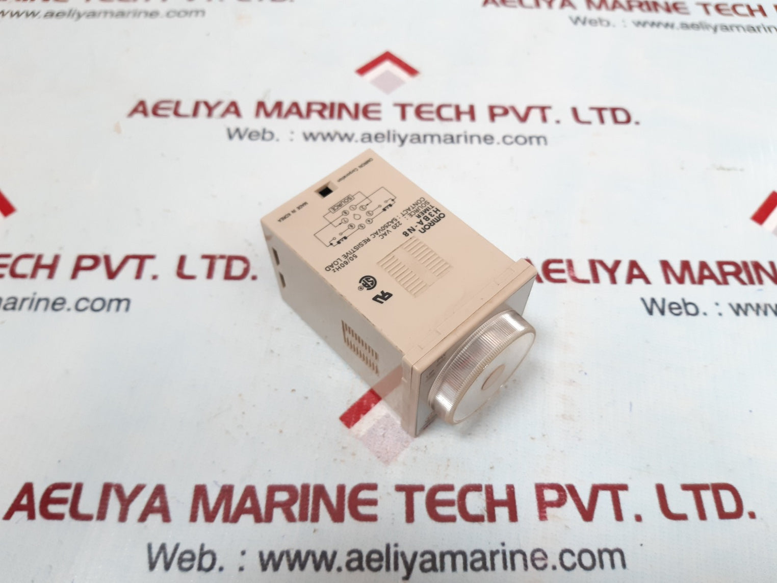 Omron h3ba-n8 timer 220vac 50/60hz 