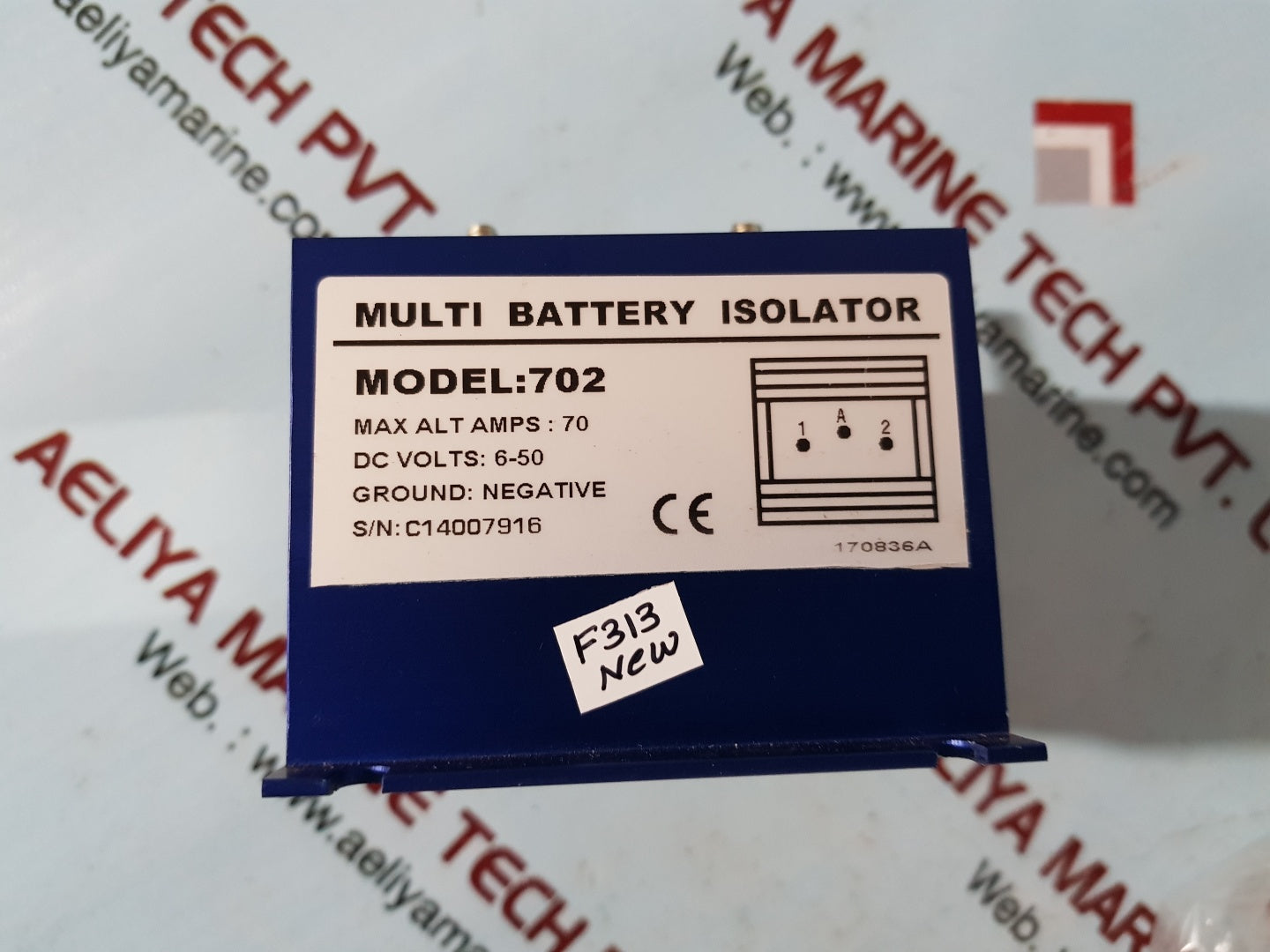Dimagg 702 Multi battery isolator Aeliya Marine Tech®