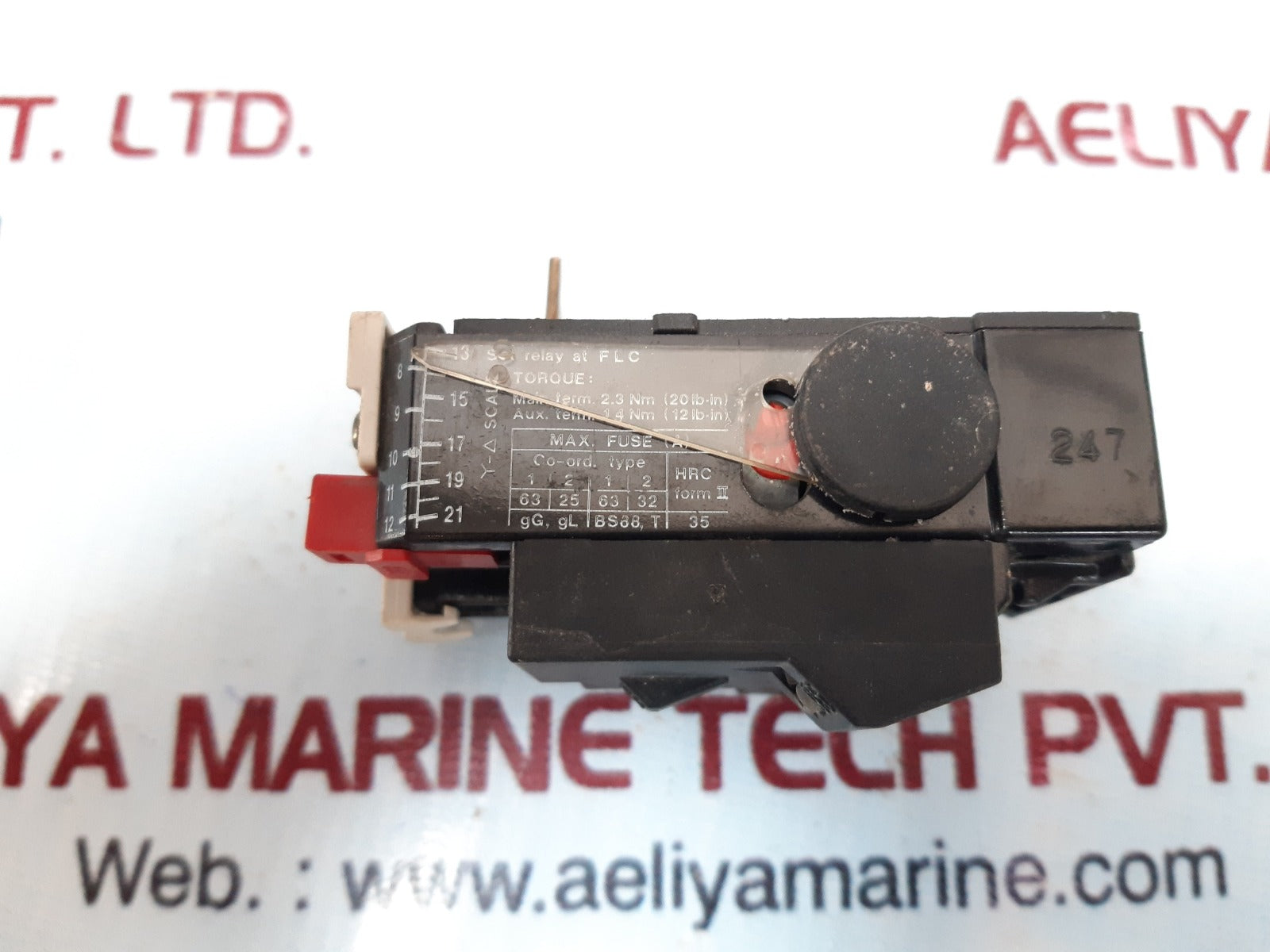 Danfoss ti 16 c overload relay aeliya marine tech