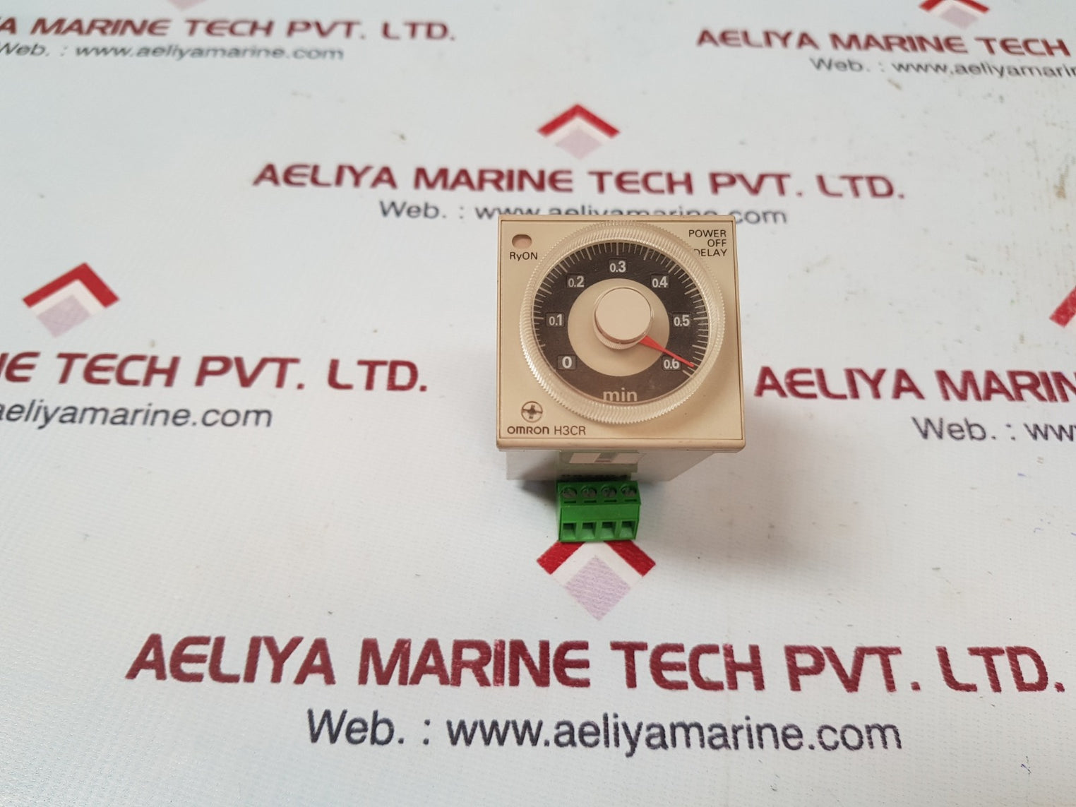 Omron h3cr-h8l timer 0-0.6 min