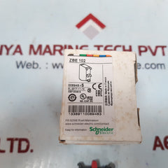 Set of 5x Schneider/telemecanique zbe-102 auxiliary contact block