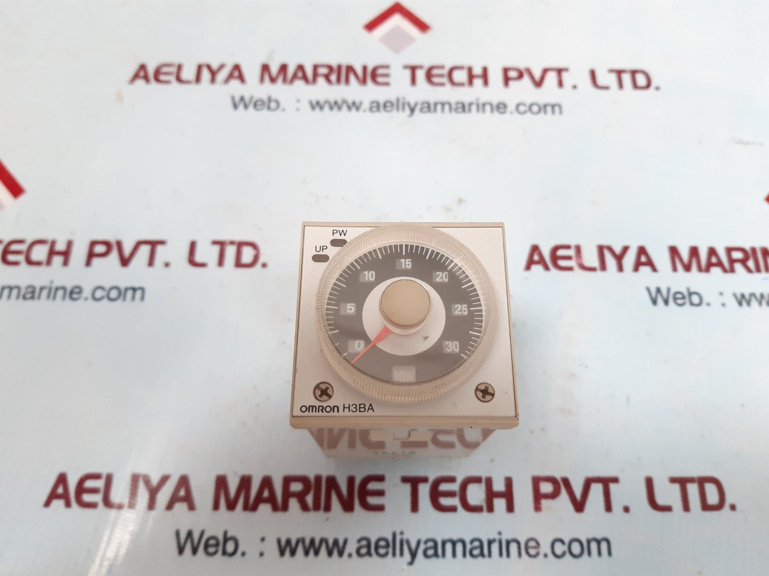 Omron h3ba-n8h timer 0-30min 220vac 50/60hz